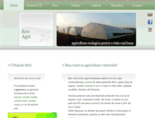 Tablet Screenshot of eco-agri.ro